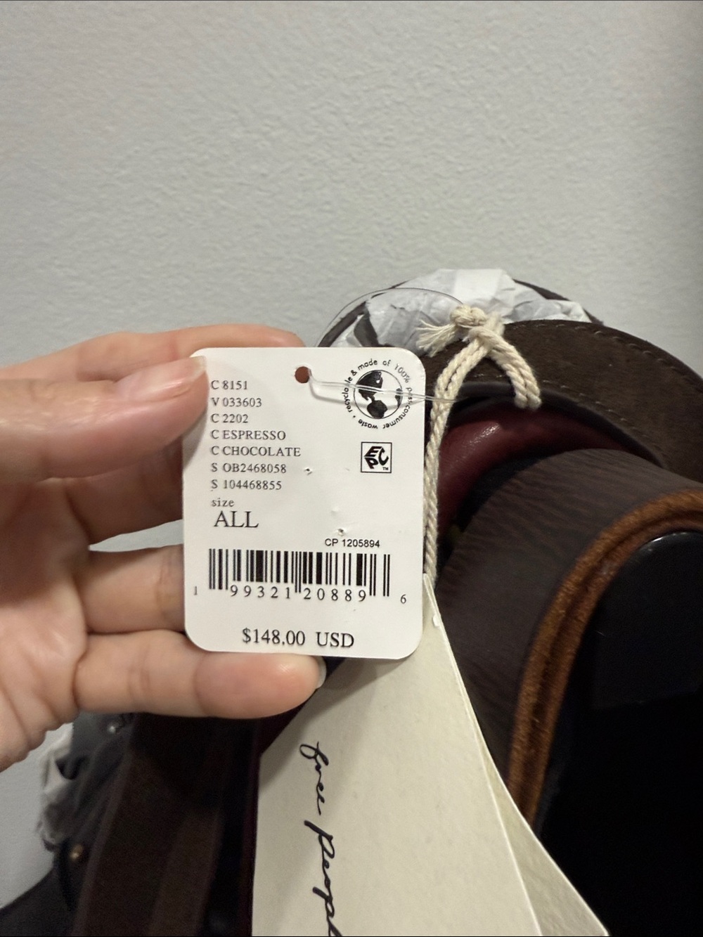 Free People Brown Suede Embroidered Hobo Bag - Picture 5 of 5